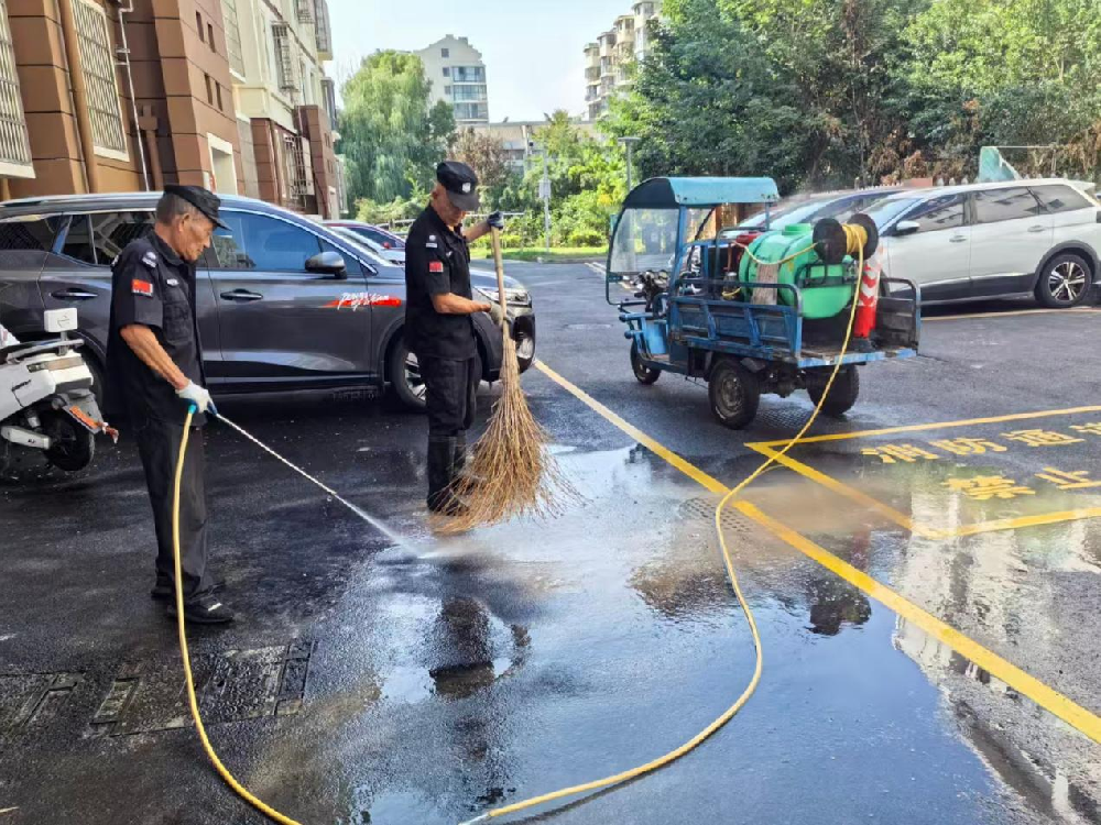 攻坚环境整治, 洁净家园焕新颜