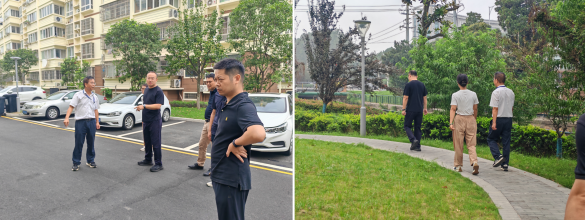 积极配合上级督导,全力推进老旧小区改造民生工程