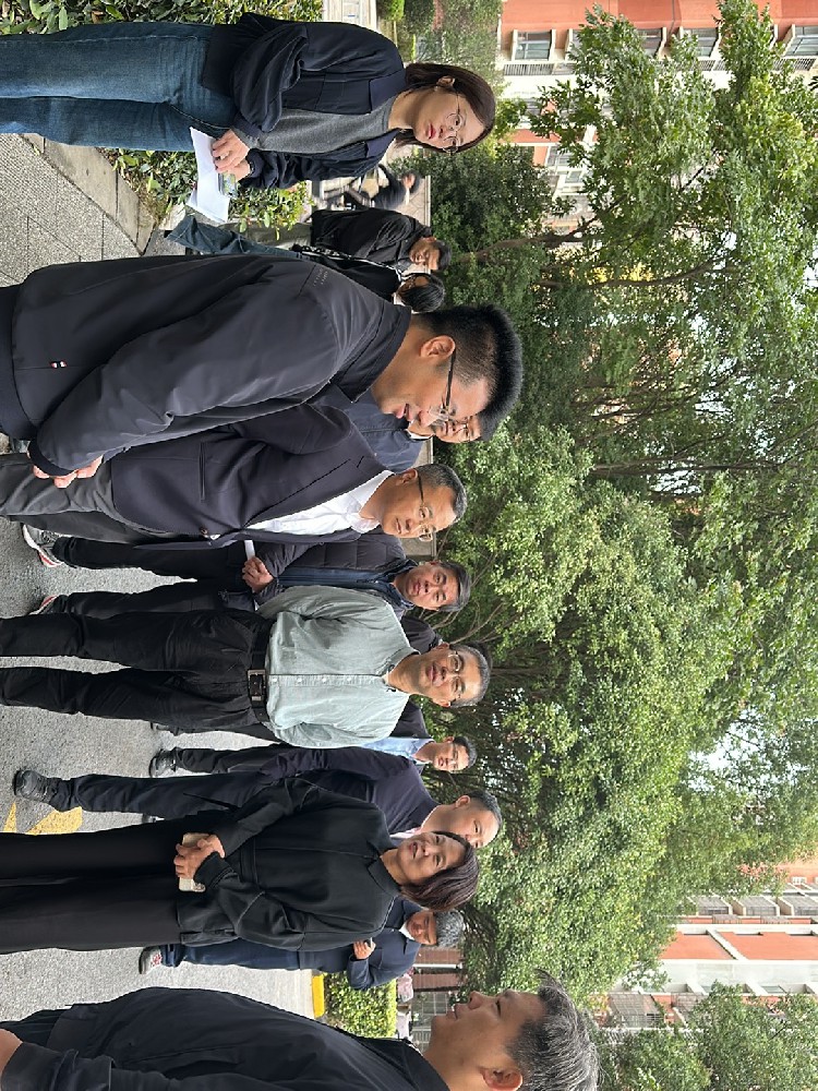 石旭涌区长一行赴祥龙苑调研阳光信托物业