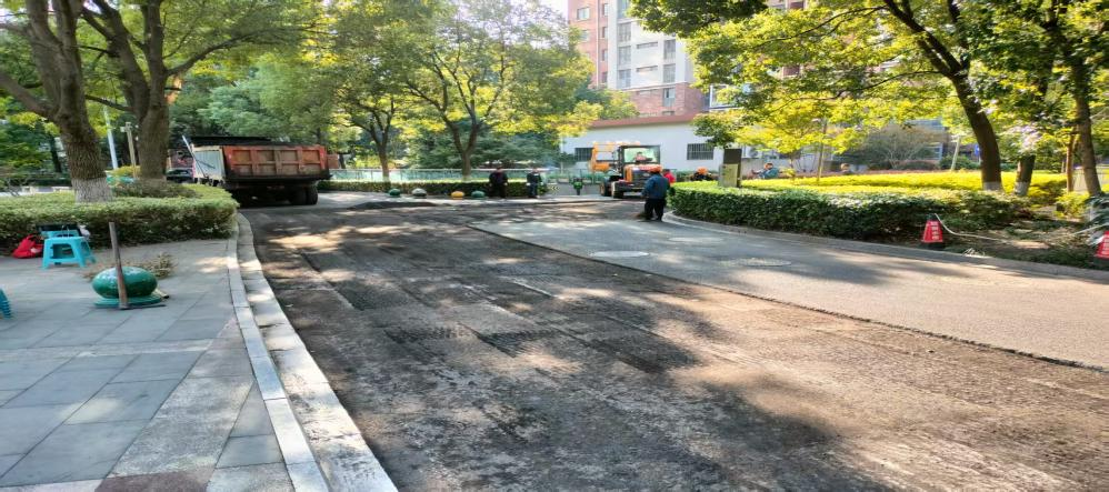 物业履职显担当 道路焕新暖民心